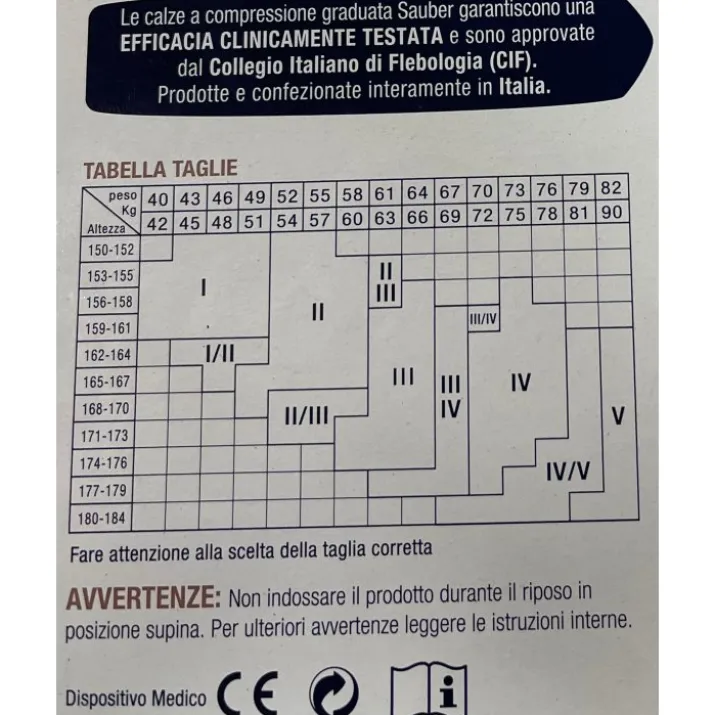Linea Classica 140D Autoreggente Punta Aperta Neutro Beige 4 Sauber 1 Paio