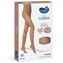 Linea Classica 140D Collant Chiaro Tg.3 Sauber
