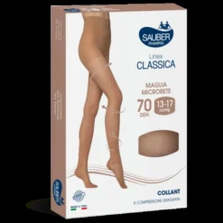 Linea Classica 70D Collant Colore Chiaro Tg.3 Sauber