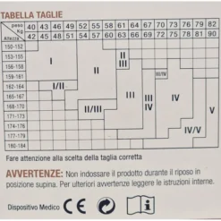 Linea Classica 140D Collant Premaman Neutro Tg.4 Sauber