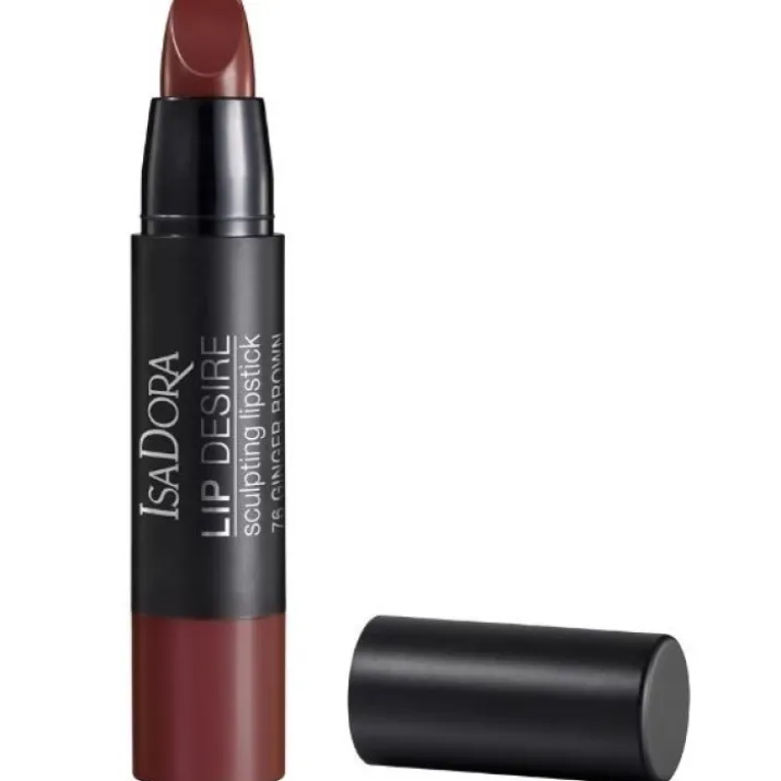 Lip Desire Sculpting Lipstick 76 Ginger Brown IsaDora