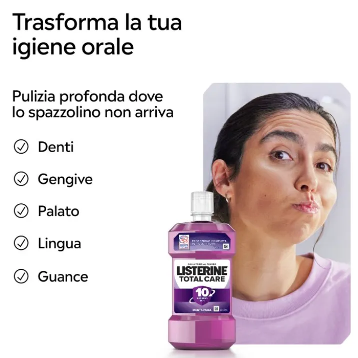 LISTERINE® Total Care Johnson & Johnson 500ml