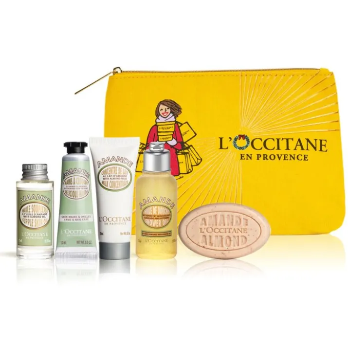 Loccitane Amande Olio Doccia 35ml Set 6 Parti 2018