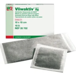 L&R Vliwaktiv Ag Tampone 10x10cm