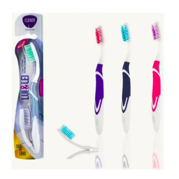 Lui & Lei Spazzolino da Denti PharmaClendy® 1 Pezzo