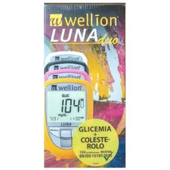 Luna Duo Giallo Glucometro Wellion