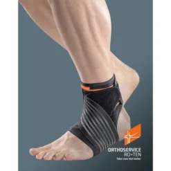 Malleolite Cavigliera con Tiranti Elastica a 8 Tg.S Ro+Ten