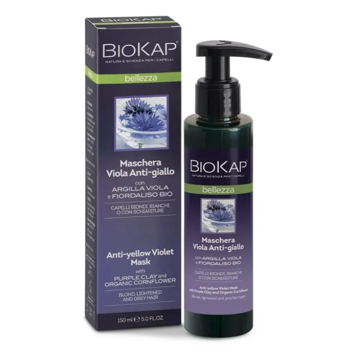 Maschera Viola Antigiallo BioKap 150ml