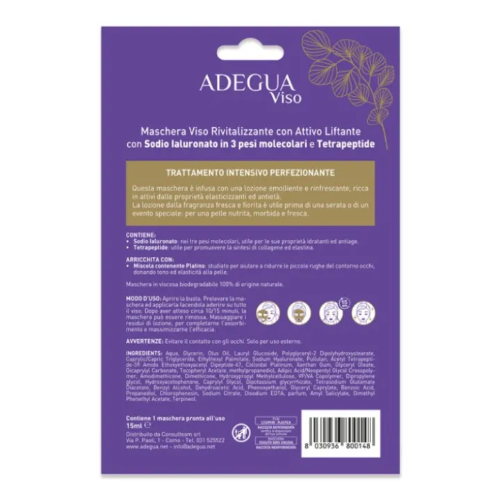 Maschera Viso Lifting Adegua 1x15ml