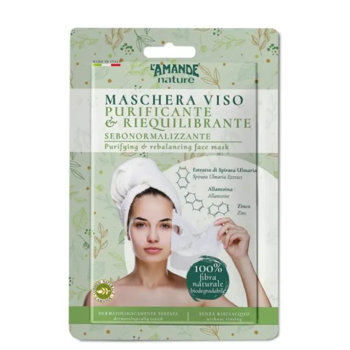 Maschera Viso Purificante & Riequilibrante L'AMANDE