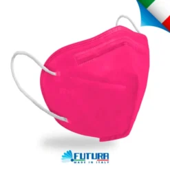 Mascherina FFP2 Fucsia Futura 10 Pezzi