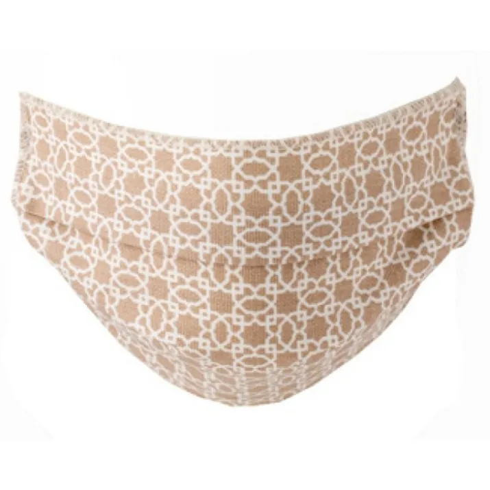 Mascherina Lavabile Arabo Beige 2 Pezzi