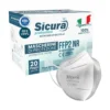 Mascherine Di Protezione FFP2 Taglia S Sicura Protection 20 Pezzi