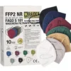Mascherine FFP2 NR Colorate Fago S 101 NK Raider 10 Pezzi