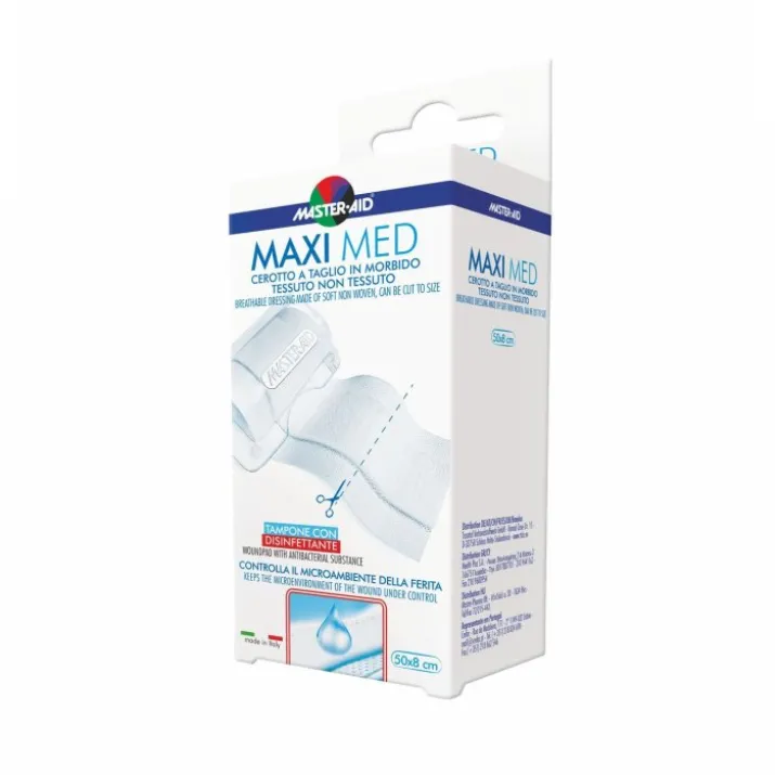 Master-Aid® Maxi Med Cerotto A Taglio In Morbido Tessuto Non Tessuto 6x50cm