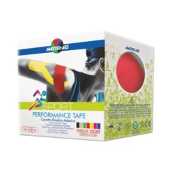 Master-Aid® Sport Performance Tape Cerotto Elastico Adesivo Colore Blu 5cm x 5m 1 Bobina