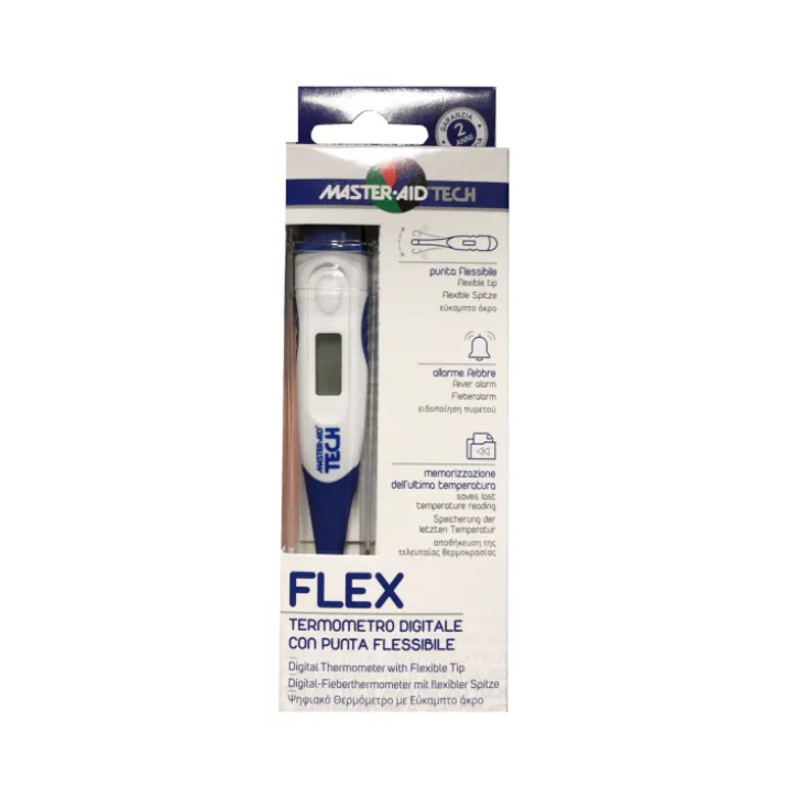 Master-Aid Tech Flex Termometro Digitale Con Punta Flessibile 1 Pezzo