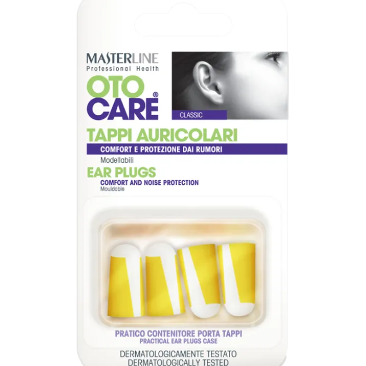 Master Group Otocare Tappi Auricolari 4 Pezzi