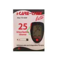 MDHealthCare Care-Chek Lite Strisce Reattive Per Misurazione Glicemia 25 Pezzi