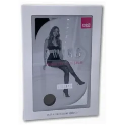 Medi Collant Microfibra 10-12 mmHg Onice Taglia 3