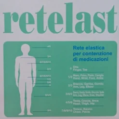 Medinet Retelast Medicazione Gamba E Ginocchio 4 Pezzi