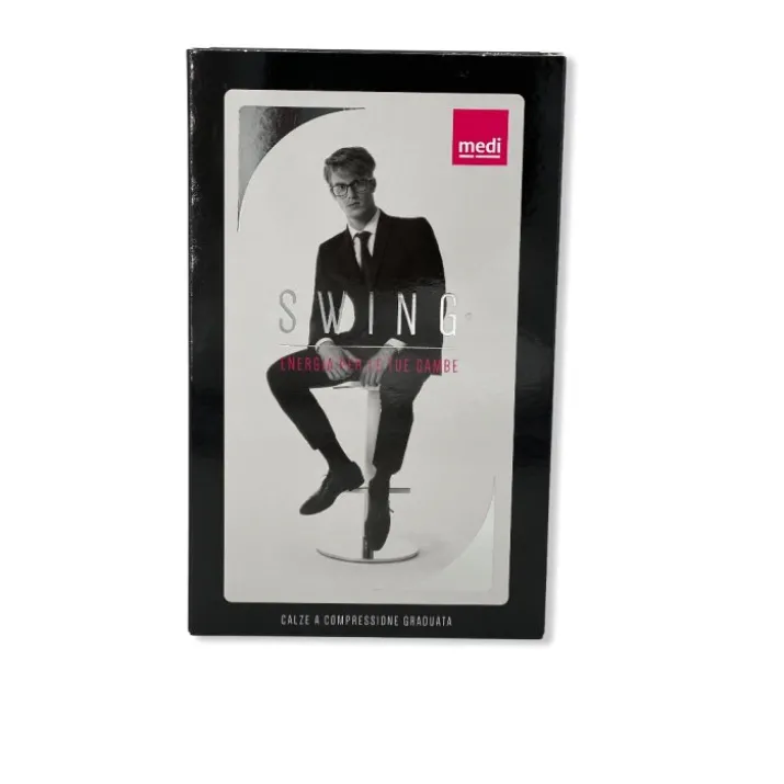 MEDI UOMO 18 Gambaletto Maglia Liscia Nero 6 1850MI