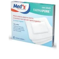 Med's FarmaPore Medicazione Adesiva Sterile Oculare 5x7cm5 Pezzi