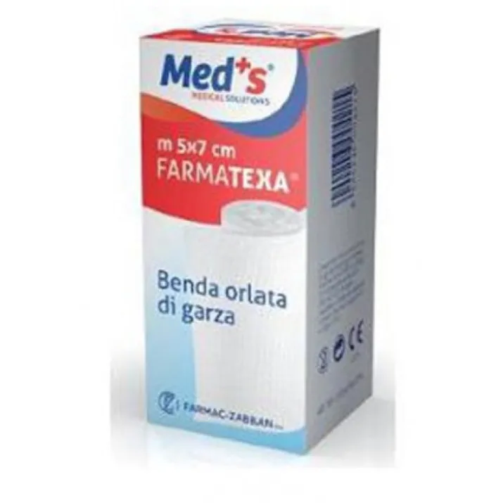 Med's FarmaTexa Benda Di Garza Orlata 12/12 Cm7x5m