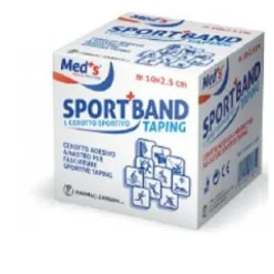Med's Sport Band Cerotto Sportivo Taping 10m x 3,8cm