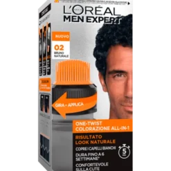 MEN EXPERT One Twist Colorazione Uomo 02 Bruno Naturale L'Oreal 50ml