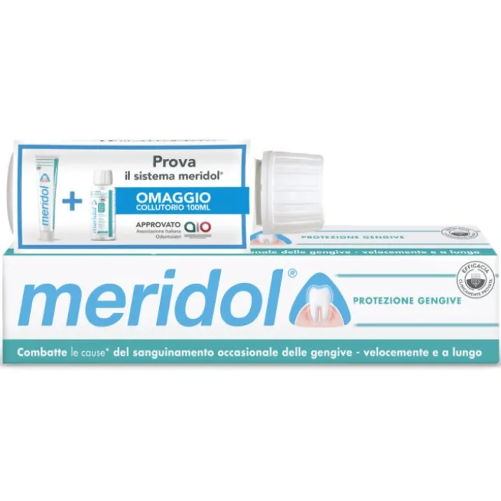 Meridol® Protezione Gengive Dentifricio + Collutorio 75ml+100ml