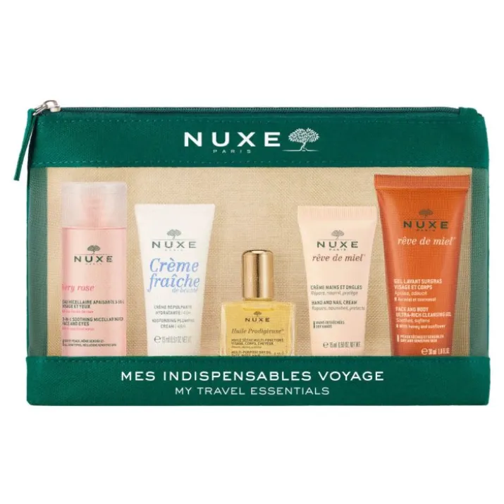 Mes Indispensables Voyage 2023 Nuxe Trousse