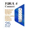 Meter Fora® 6 Connect Striscia Reattiva Glicemia Ematocrito Emoglobina 25 Pezzi