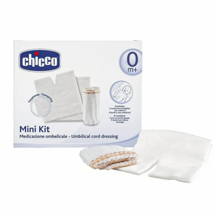 Mini Kit Medicazione Ombelicale Chicco 6 Pezzi