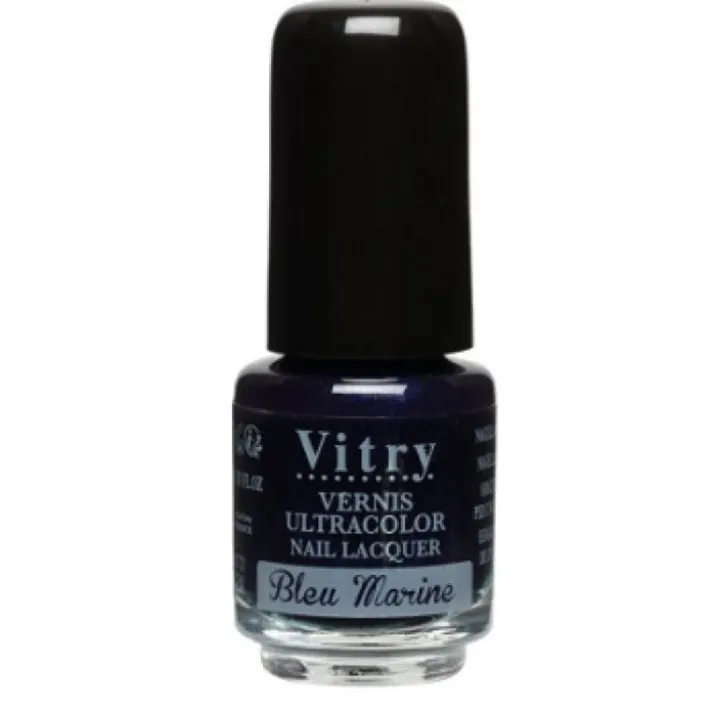 Mini Smalto Per Unghie Bleu Marine Vitry 4ml