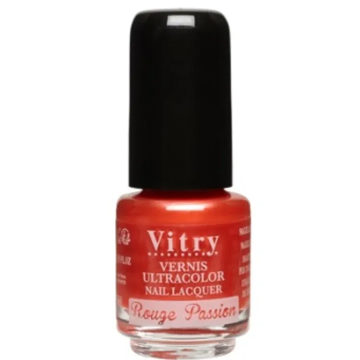 Mini Smalto Per Unghie Rouge Passion Vitry 4ml