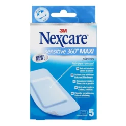 3M Nexcare Sensitive 360° Maxi Cerotto 50x100mm 5 Pezzi