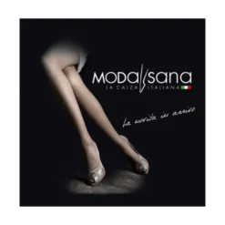 Modasana Collant 140 Den Maglia Liscia Colore Nero Taglia 3 Un Paio