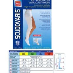 Monocollant Medicale Antitrombo Scudovaris Destro Medio Taglia 5