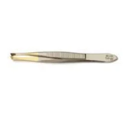Morser Pinzetta Dorata Obliqua 9cm 1 Pezzo