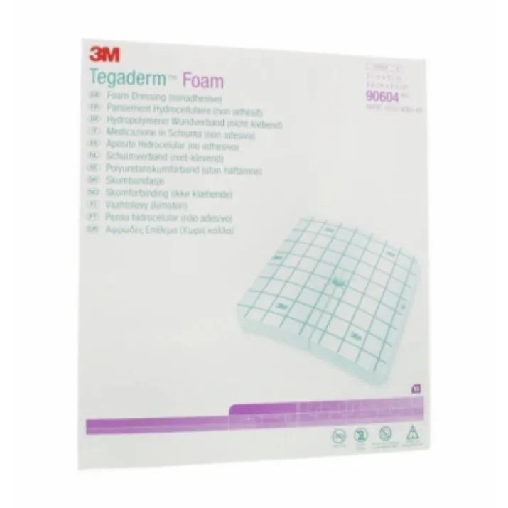 3M Tegaderm Foam Medicazione Non Adesiva 10 Pezzi