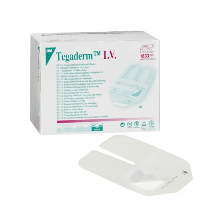 3M TEGADERM IV STRIPS 7X8,5CM