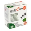 MultiCare IN Colesterolo Biochemical System 25 Strisce