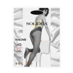 Naomi Collant 140 Den Solidea® Colore Nero Taglia 3-ML 1 Paio