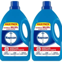 Napisan Additivo Disinfettante Liquido per Lavatrice Classico, 2x2.2L
