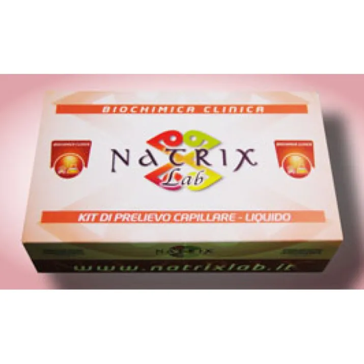 Natrix Area Biochimica Clinica Kit Rosso Prelievo Capillare Liquido