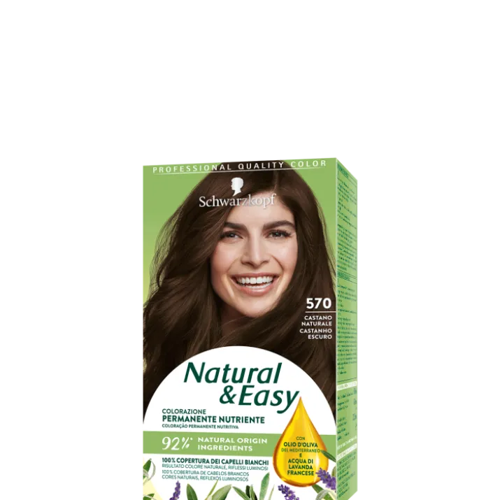 Natural & Easy 570 Castano Naturale Schwarzkopf