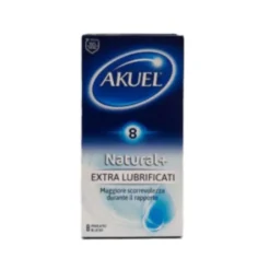 NATURAL+ EXTRA LUBRIFICATI AKUEL® 8 Pezzi