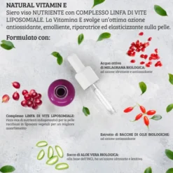 Natural Vitamin E Siero Viso Nutriente Colours of Life 30ml