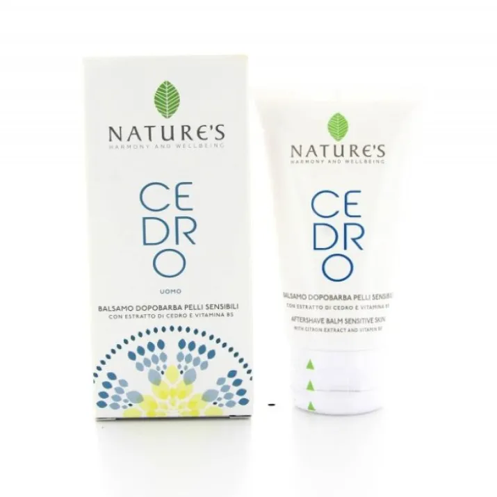 Nature's Cedro Uomo Balsamo Dopobarba Pelli Sensibili 75ml